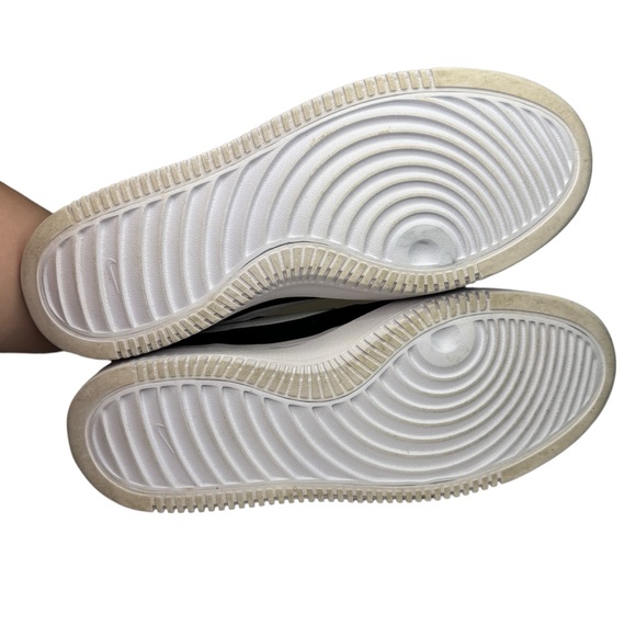 Nike Court Vision Alta Leather Black and White platform Sneakers womens shoes 11 - Picture 12 of 13